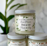 petite bougie de soya fleur de riz 3.5 oz