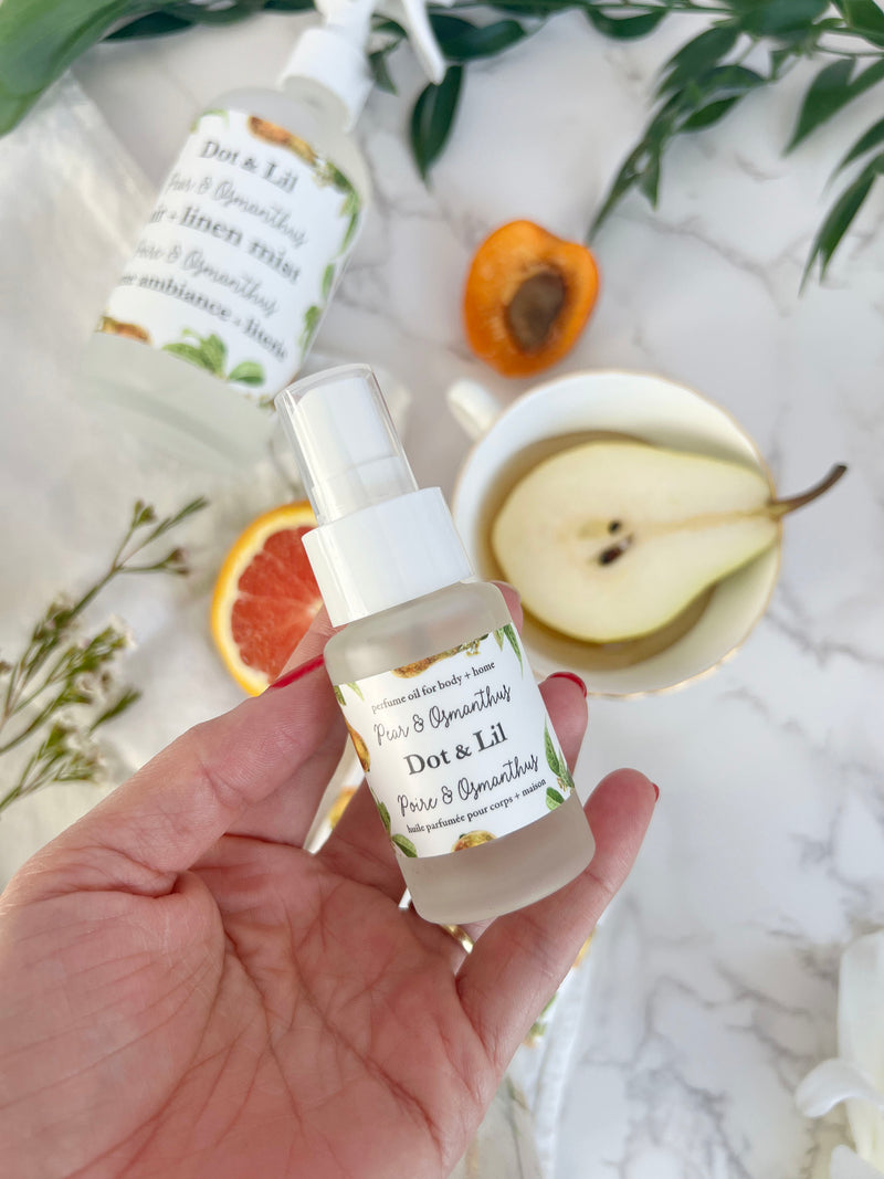 NEW Pear & Osmanthus perfume oil